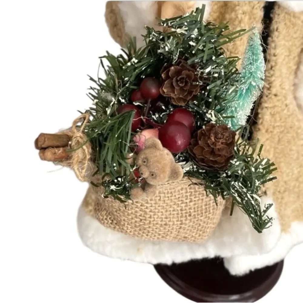 Vintage Christmas Standing Tall Santa Figurine